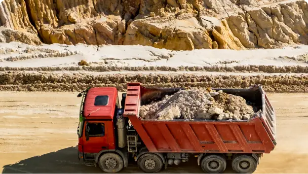 Consejos para el transporte de áridos por carretera